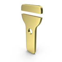 FLASH LIGHT ICON GOLD PNG & PSD Images