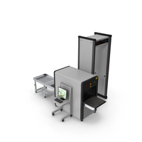 X-Ray Machine With Metal Detector PNG & PSD Images