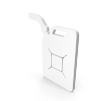 White Gas Can Symbol PNG & PSD Images
