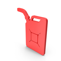 Red Gas Can Symbol PNG & PSD Images