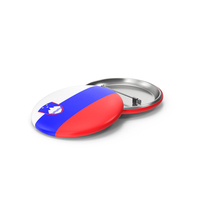 Slovenia Flag Badge PNG & PSD Images