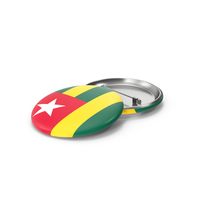Togo Flag Badge PNG & PSD Images