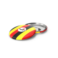 Uganda Flag Badge PNG & PSD Images