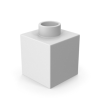 Monochrome Brick Toy 1x1 PNG & PSD Images