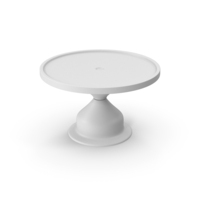 Monochrome Cake Stand PNG & PSD Images