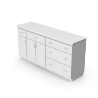 Monochrome Classic Cabinet PNG & PSD Images