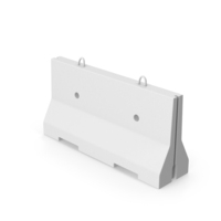 Monochrome Concrete Barrier PNG & PSD Images