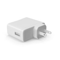 Monochrome USB Charger PNG & PSD Images