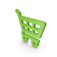 Shopping Cart Symbol Green PNG & PSD Images