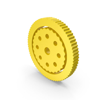 Yellow Gear Logo Icon PNG & PSD Images