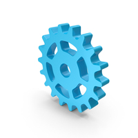 Blue Gear Logo PNG & PSD Images