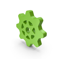 Green Gear Logo Icon PNG & PSD Images