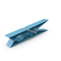 Blue Clothespin PNG & PSD Images