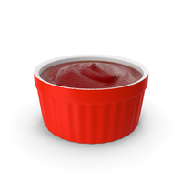 Tomato Ketchup In Red Gravy Boat PNG & PSD Images