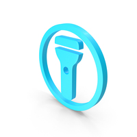 FLASH LIGHT LOGO BLUE PNG & PSD Images