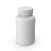 Monochrome Pill Bottle PNG & PSD Images