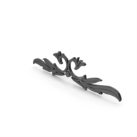 Black Leaf Frame Design PNG & PSD Images