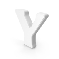 White Letter Y PNG & PSD Images