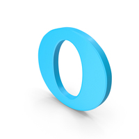 Font Design 0 Blue PNG & PSD Images