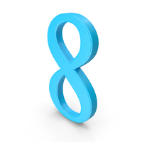 Font Design 08 Blue PNG & PSD Images