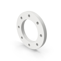 White Pipe Flange PNG & PSD Images