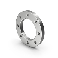 Silver Pipe Flange PNG & PSD Images