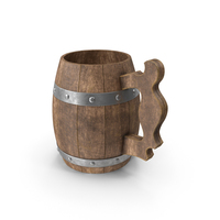 Wooden Beer Stein PNG & PSD Images