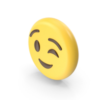 Winking Smile Emoji PNG & PSD Images
