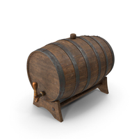 Rusty Whiskey Barrel PNG & PSD Images