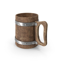 Wooden Beer Cup PNG & PSD Images