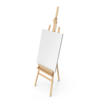 Wooden Easel PNG & PSD Images