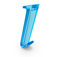 Glass Times Roman Italic Small Alphabet L PNG & PSD Images