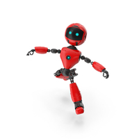 Red & Black Robot PNG & PSD Images