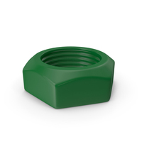Green Hex Nut PNG & PSD Images