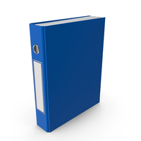 Blue Hard Cover Office File Folder PNG & PSD Images