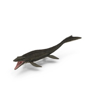Mosasaurus Swimming PNG & PSD Images