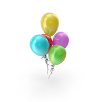 Colorful Balloons PNG & PSD Images