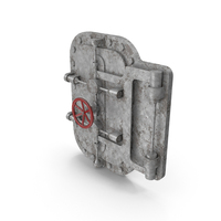 Rusted Bunker Door PNG & PSD Images