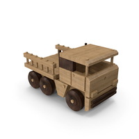Wooden Toy Truck PNG & PSD Images
