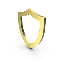 Gold Shield Logo PNG & PSD Images