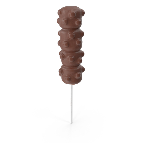 Marshmallow Pop with Sprinkles Chocolate PNG & PSD Images