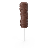 Marshmallow Skewer Pop Chocolate PNG & PSD Images