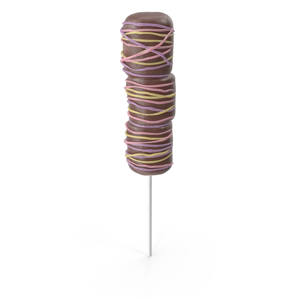Marshmallow Skewer Pop Colorful PNG & PSD Images