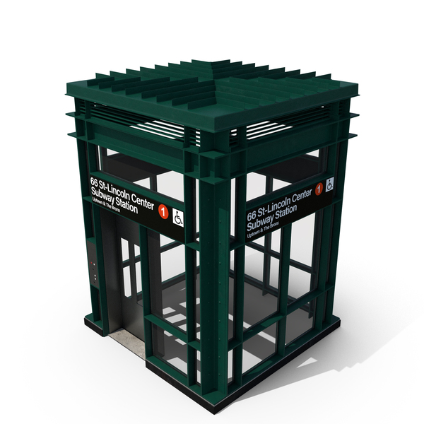Subway Entrance Clean PNG & PSD Images