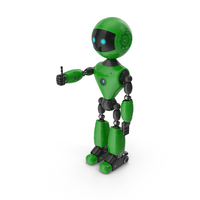 Green & Black Robot PNG & PSD Images