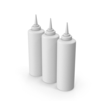 Monochrome Bottles Condiments PNG & PSD Images