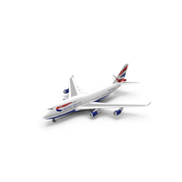 Boeing 747 400 British Airways PNG & PSD Images