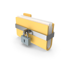 Locked Folder Icon PNG & PSD Images