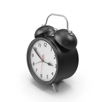 Alarm Clock Black PNG & PSD Images