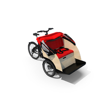 3 Wheel Taxi Bike Clean PNG & PSD Images